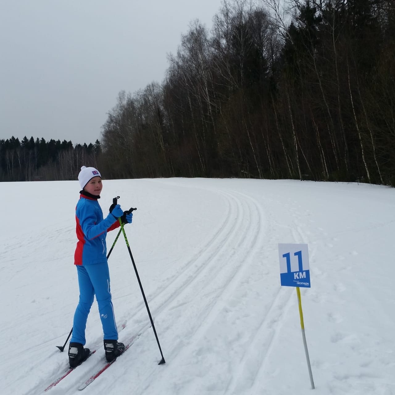 Лыжная трасса Нововоронино